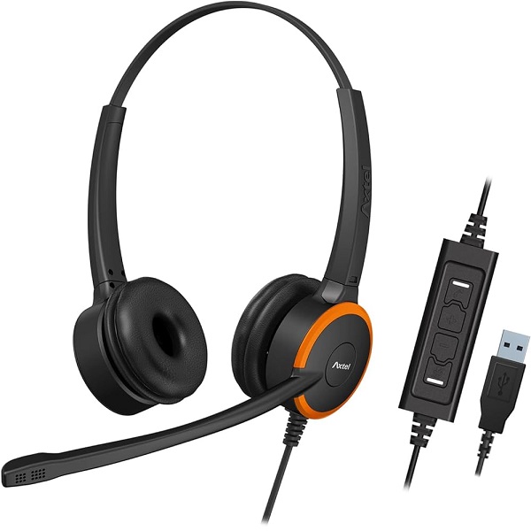 Tai nghe Headset AXTEL Prime MS HD duo NC USB (AXH-PRIMSD)