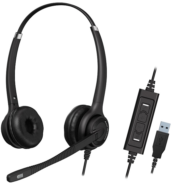 Tai nghe Headset AXTEL Elite HDvoice MS duo NC USB (AXH-EHDMSD)