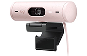 Webcam | Webcam Logitech BRIO 500 (Hồng)