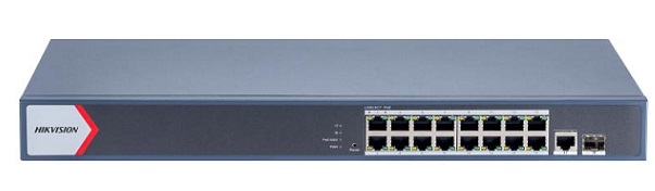 16-Port Gigabit Smart PoE Switch HIKVISION DS-3E1518P-EI/M