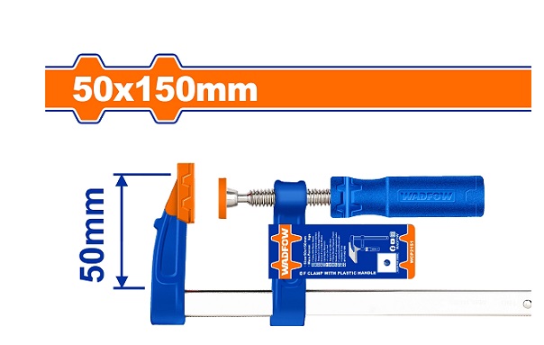 Kẹp chữ F 50x150mm WADFOW WCP2151