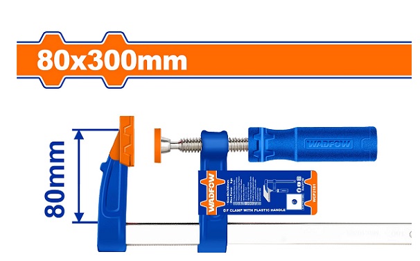 Kẹp chữ F 80x300mm WADFOW WCP2181