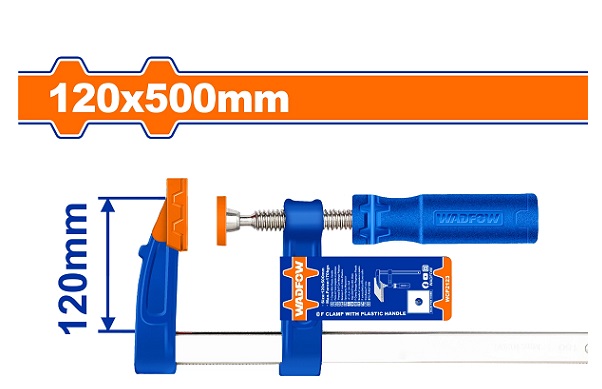 Kẹp chữ F 120x500mm WADFOW WCP2123