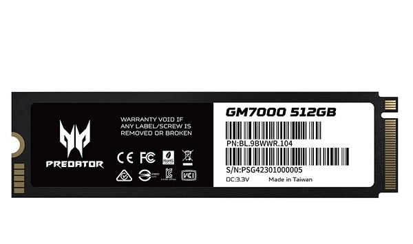 Ổ cứng SSD ACER GM7000-512GB