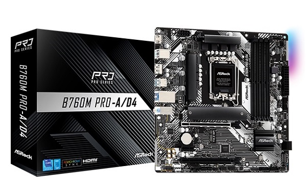 Mainboard ASRock B760M Pro-A/D4