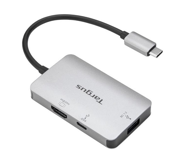 Cổng chuyển 3 in 1 USB-C To USB-A + USB-C + HDMI 4K Targus ACA948 (ACA948AP-51)