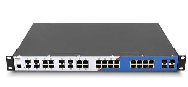 16-Port GE+4-Port 10GBase-X SFP++8-Port GC Layer 3 Managed Switch WINTOP YT-CM5728-4WF8GC16GT