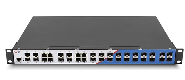 16-Port GF+4-Port 10GBase-X SFP++8-Port GC Layer 3 Managed Switch WINTOP YT-CM5728-4WF8GC16GF