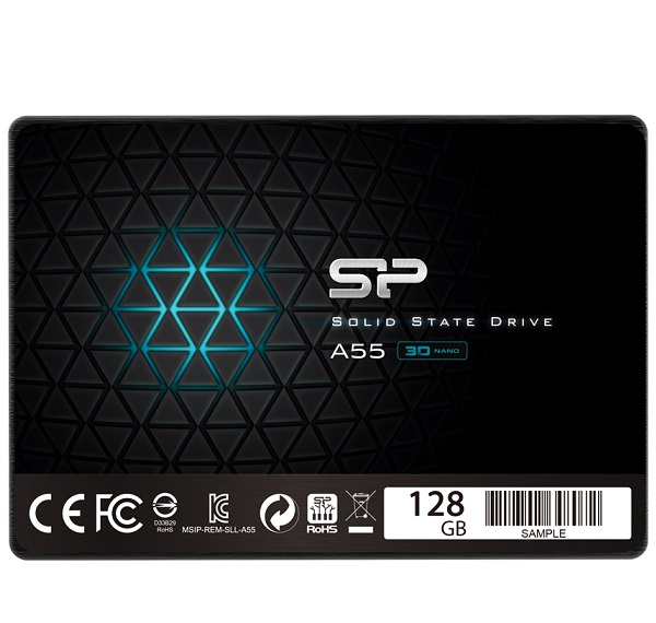 Ổ cứng Silicon Power 2.5” SATA SSD A55 128GB