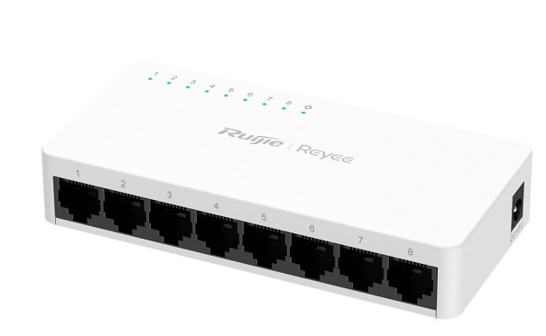 8-Port 10/100Mbps Unmanaged Non-PoE Switch RUIJIE RG-ES08F