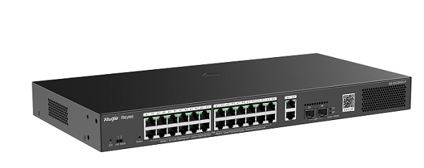 28-Port Gigabit Smart Cloud Managed PoE Switch RUIJIE RG-ES228GS-P