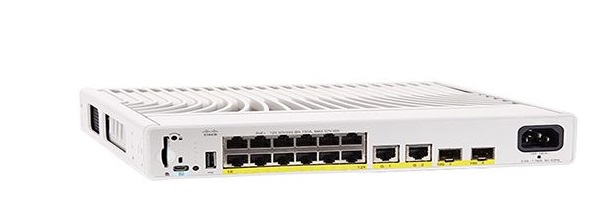 12-port Gigabit Ethernet Data Switch Cisco C9200CX-12T-2X2G-A