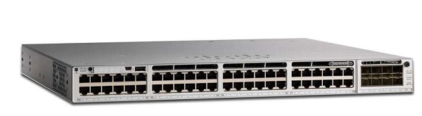 48-port Gigabit Ethernet PoE Switch Cisco C9300-48P-E