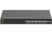 Thiết bị mạng NETGEAR | 24-port Gigabit PoE+ and 4xSFP28 25G Managed Switch NETGEAR M4350-24X4V (XSM4328CV)
