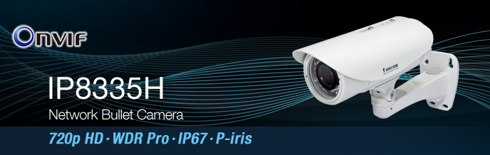Camera IP hồng ngoại 1-Megapixel Vivotek IP8335H