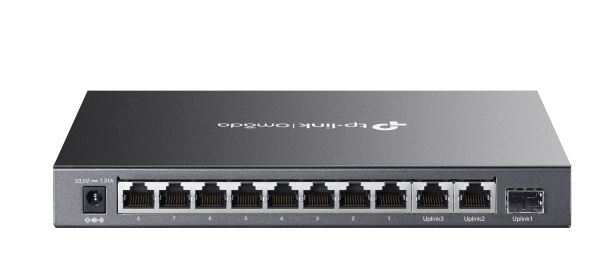 Omada 8-Port 10/100Mbps PoE + 3-Port Gigabit Unmanaged Desktop Switch TP-LINK DS111P