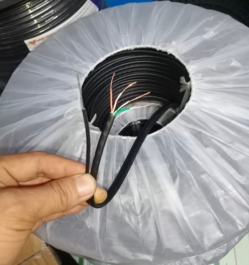 Cáp mạng cường lực CAT.3 UTP 26AWG Tiandy TC-CAT3-HDPE