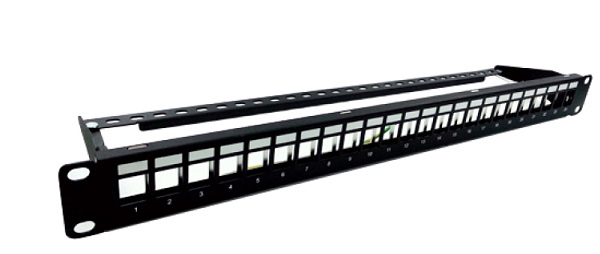 Patch panel empty 24-port LS CAT6 (LS-PP-C6-24P-E1-ECO)