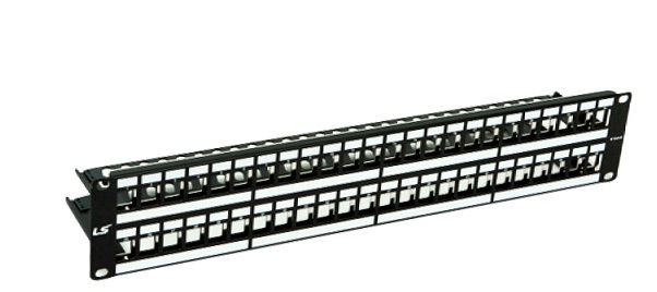 Patch panel empty 48-port LS CAT6 (LS-PP-C6-48P-E2-ECO)