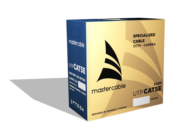 Cáp mạng MASTER CABLE CAT.5e UTP (MCTW1101-2, 305 mét/cuộn)