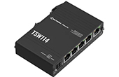 Thiết bị mạng Teltonika | 5-port Gigabit Ethernet Industrial Switch Teltonika TSW114