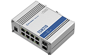Thiết bị mạng Teltonika | 8-port Gigabit Ethernet Industrial Switch Teltonika TSW210