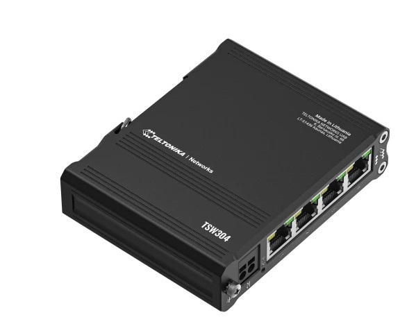 4-port Gigabit Ethernet Industrial Switch Teltonika TSW304