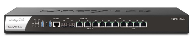 High Performance 10G Router DrayTek Vigor3912