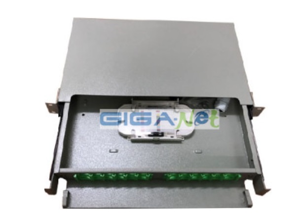 Hộp phối quang gắn tủ rack 12FO GIGANET GGN-ODF12RT-SU