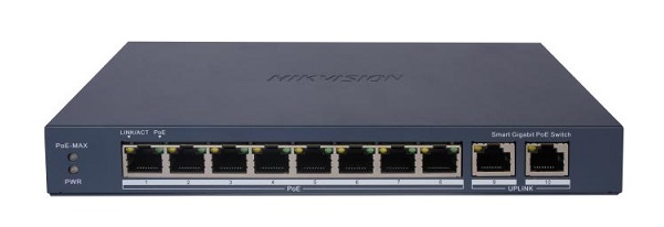 8 Port Gigabit Smart PoE Switch HIKVISION DS-3E1510P-EI