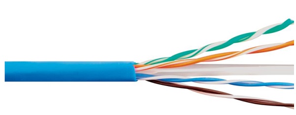 Cáp mạng VIVAIO CAT6 4 Pair U/UTP VVA1U248 (24AWG, 305m, PVC, Blue)