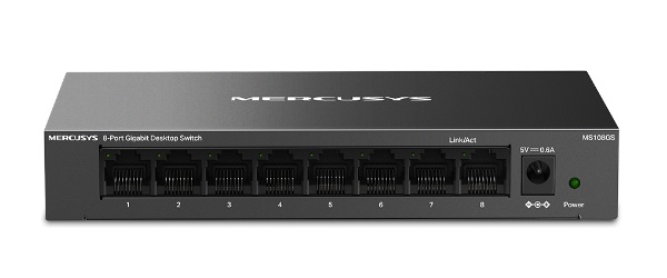 8-Port Gigabit Desktop Switch MERCUSYS MS108GS