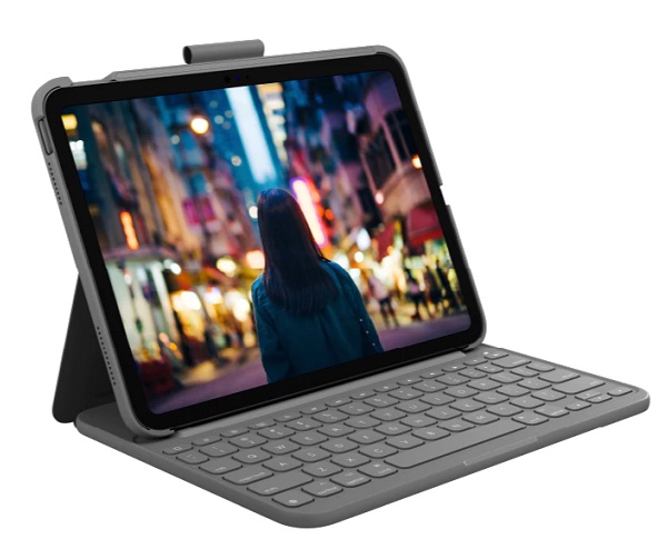 Bàn phím Bluetooth Logitech Slim Folio for iPad (Gen 10)