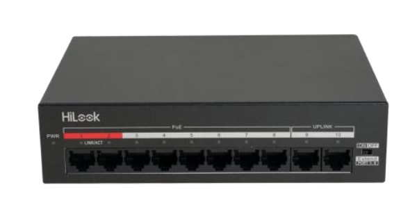 10/100Mbps PoE Switch HILOOK DS-3E0110MP-60