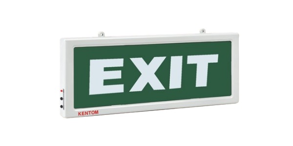 Đèn Exit 2 mặt Kentom KT120