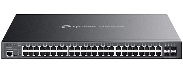 Omada 48-Port Gigabit and 4-Port 10GE SFP+ Managed Switch TP-LINK SG3452XMPP