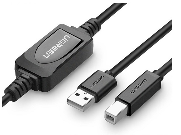 Cáp máy in USB 15m Ugreen 10362