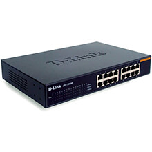 16-port Ethernet Switch D-Link DES-1016D