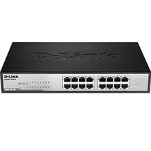 16-port GE Unmanaged Switch D-LINK DGS-1016C