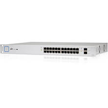 24-Port Switch PoE Gigabit 24V 802.3af/at UniFi US-24-250W