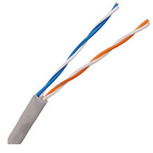 Cáp mạng Cat5e U/UTP LS UTP-E-C5G-E1VN-M 0.5X002P/GY