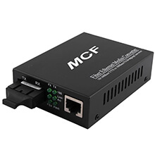 10/100/1000M Dual Fiber Multi-Mode Media Converter NETONE NO-MCF-GMM2 