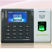 Máy chấm công vân tay và thẻ cảm ứng Granding GT100