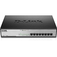8-Port Desktop Gigabit PoE+ Switch D-Link DGS-1008MP