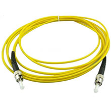 ST/PC-ST/PC OS2 Single Mode Simplex Fibre Patch Cable VIVANCO VCFCSTSPS2LS3