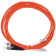 ST/PC-LC/PC OM1 Multimode Duplex Fibre Patch Cable VIVANCO VCFCLTDPM1LS3