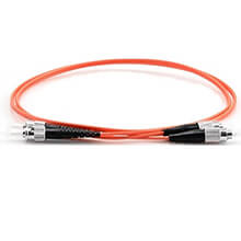 ST/PC-FC/PC OM2 Multimode Duplex Fibre Patch Cable VIVANCO VCFCTFDPM2LS3