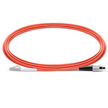 LC/PC-FC/PC OM3 Multimode Simplex Fibre Patch Cable VIVANCO VCFCLFSPM3LS3