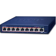 8-port GE PoE Desktop Switch PLANET GSD-908HP