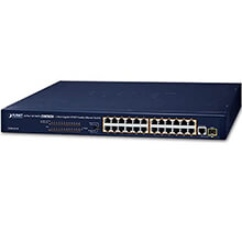 24-Port 10/100Base-TX PoE Switch PLANET FGSW-2511P
